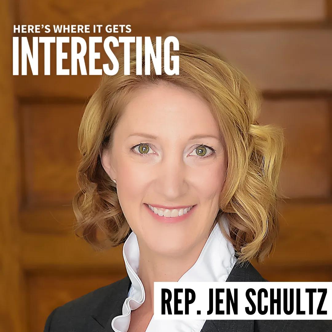 Podcast tile for Legislating at the State Level with Representative Jen Schultz