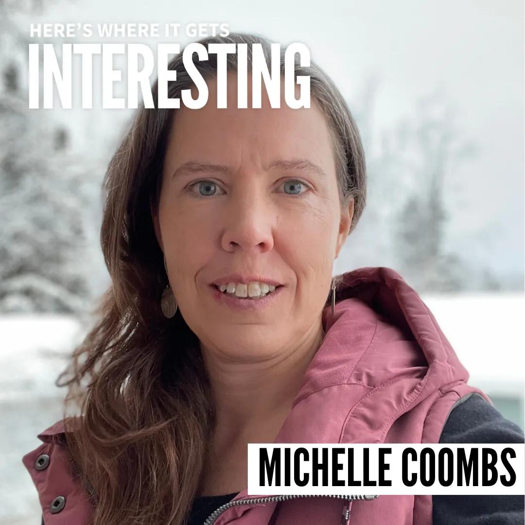 Podcast tile for Alaska’s Active Volcanoes with Dr. Michelle Coombs on Here's Where It Gets Interesting