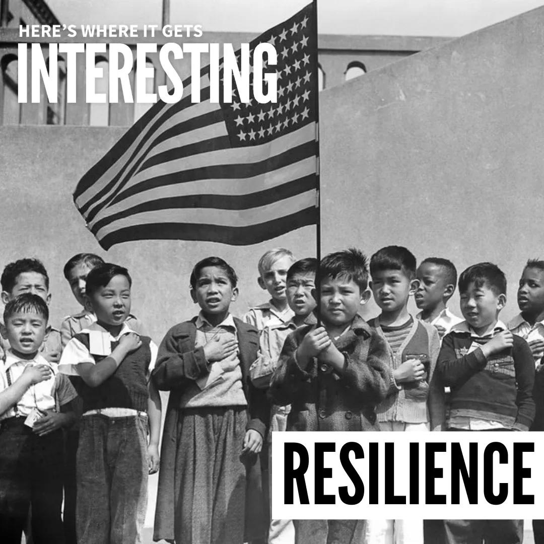 Podcast tile for Resilience: The Patriotic Lives of the Issei and Nisei