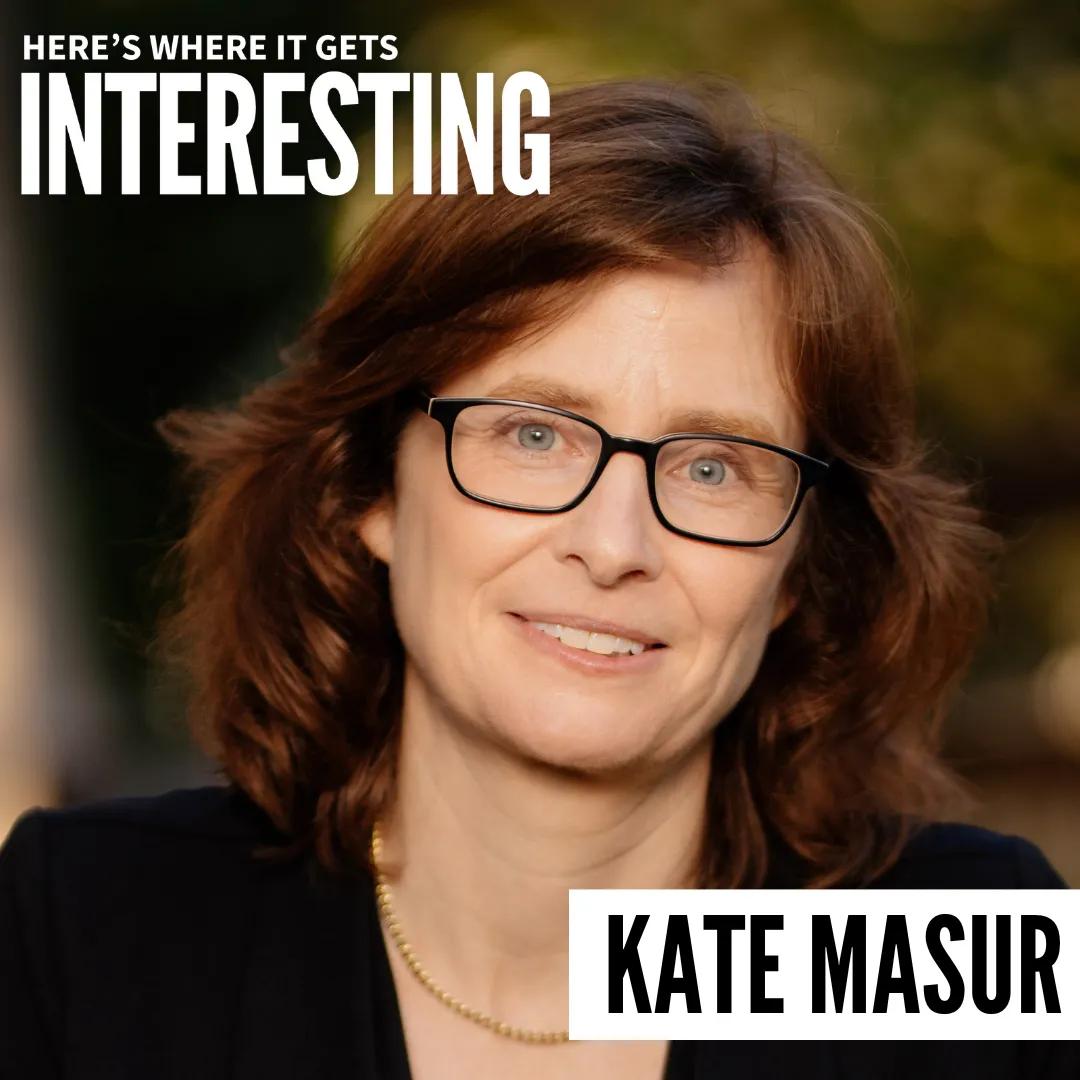 Podcast tile for Until Justice Be Done with Kate Masur on Here's Where It Gets Interesting