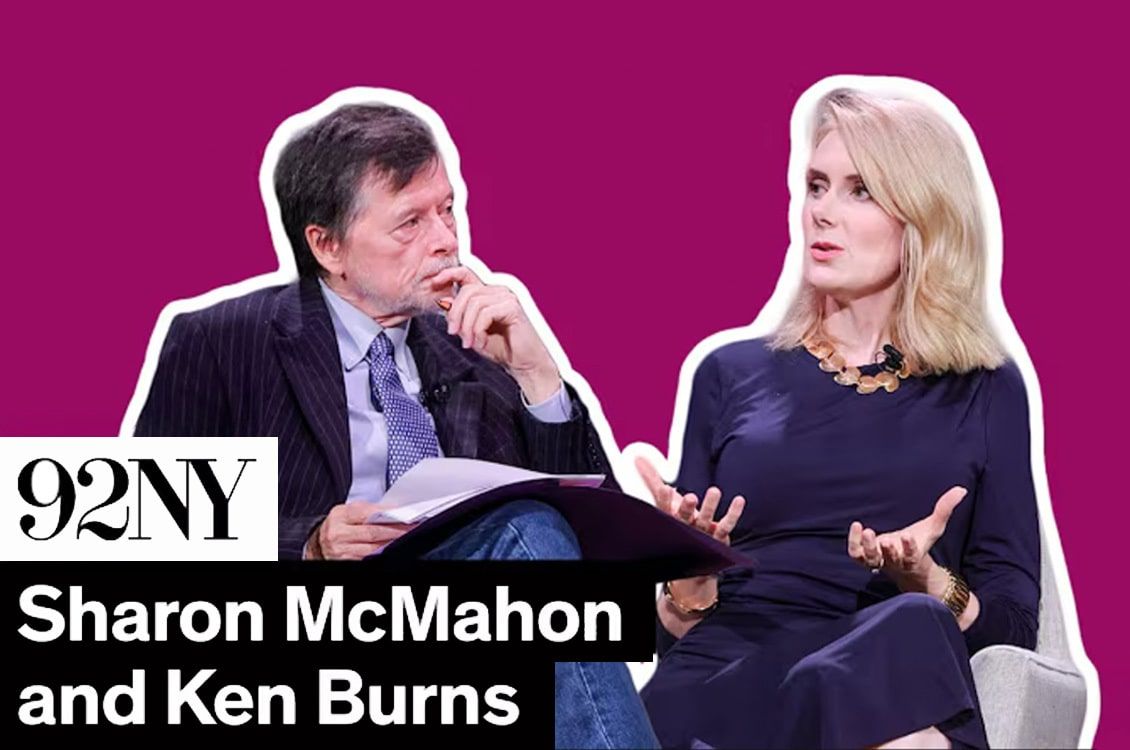 Sharon and Ken Burns
