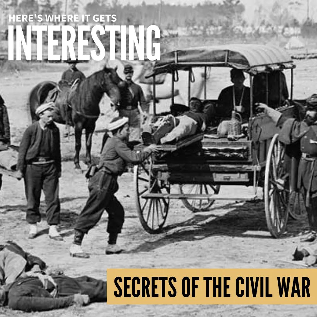 Podcast tile for Secrets of the Civil War: Battlefield Angels and Amputations