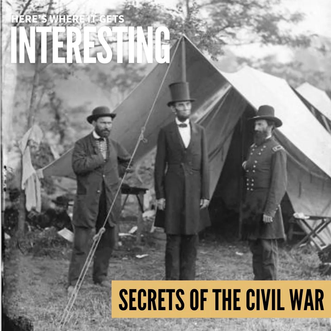 Podcast tile for Secrets of the Civil War: A Fractured America