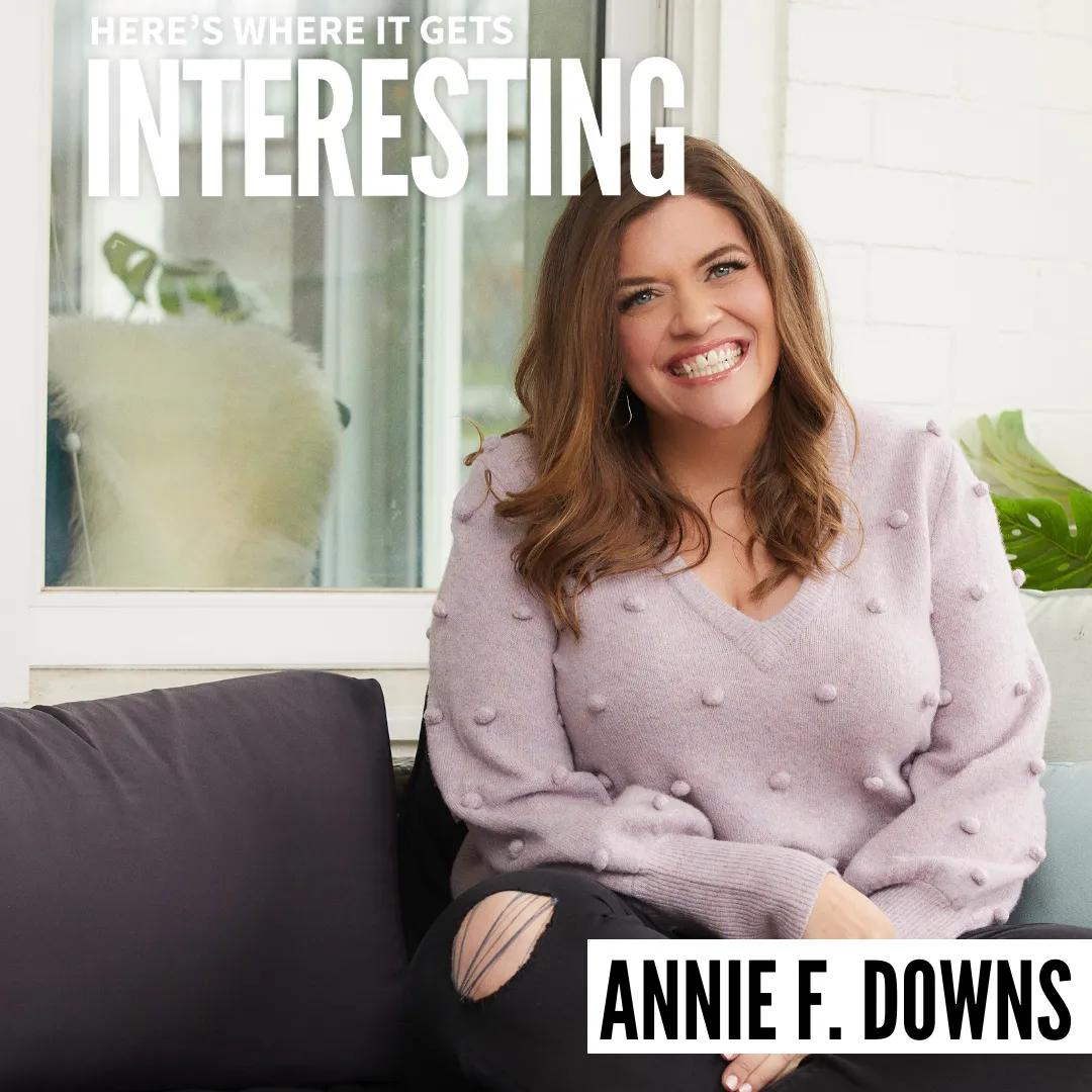 Podcast tile for West Virginia: Proving that Timing is Everything with Annie F. Downs