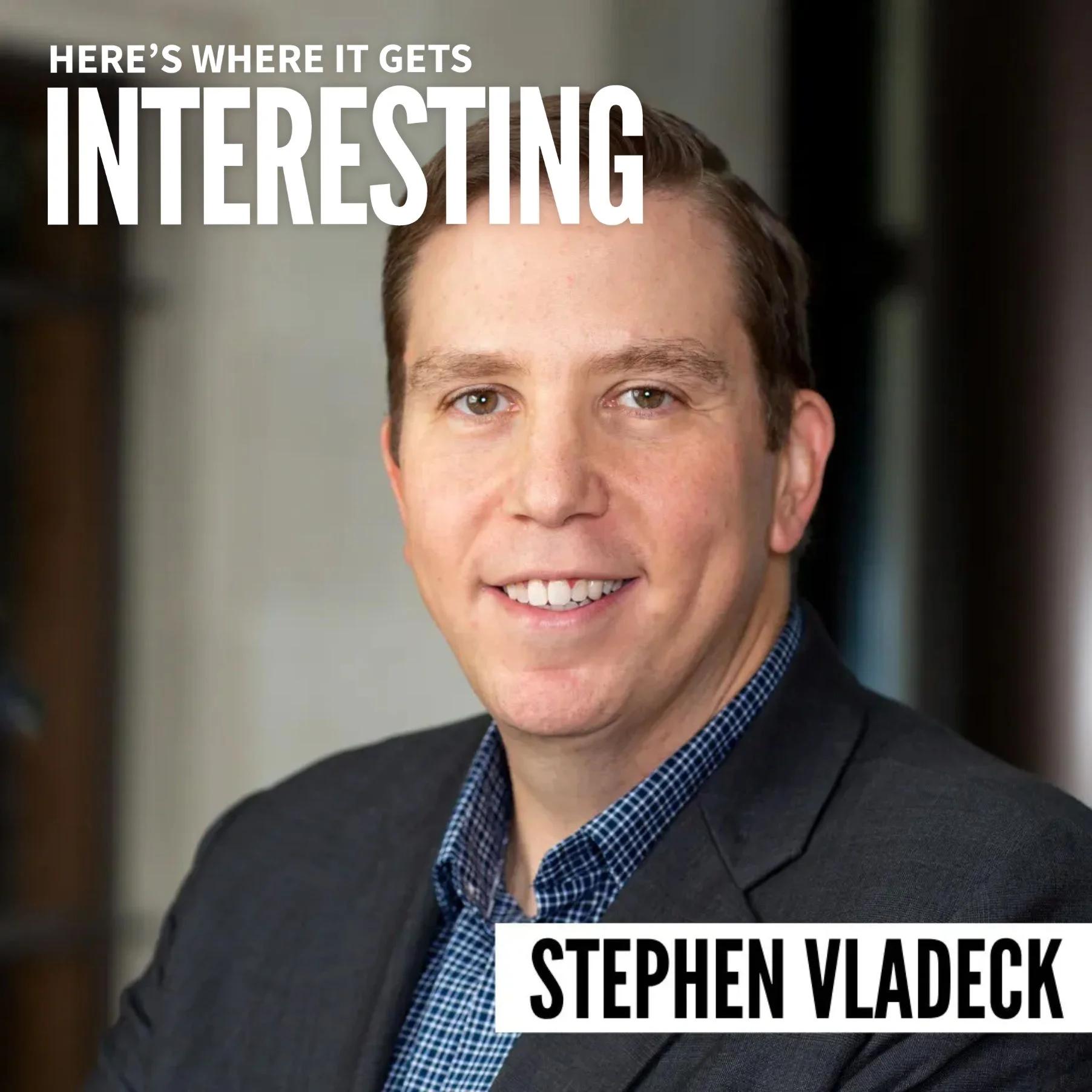 Podcast tile for The Supreme Court’s Shadow Docket with Stephen Vladeck
