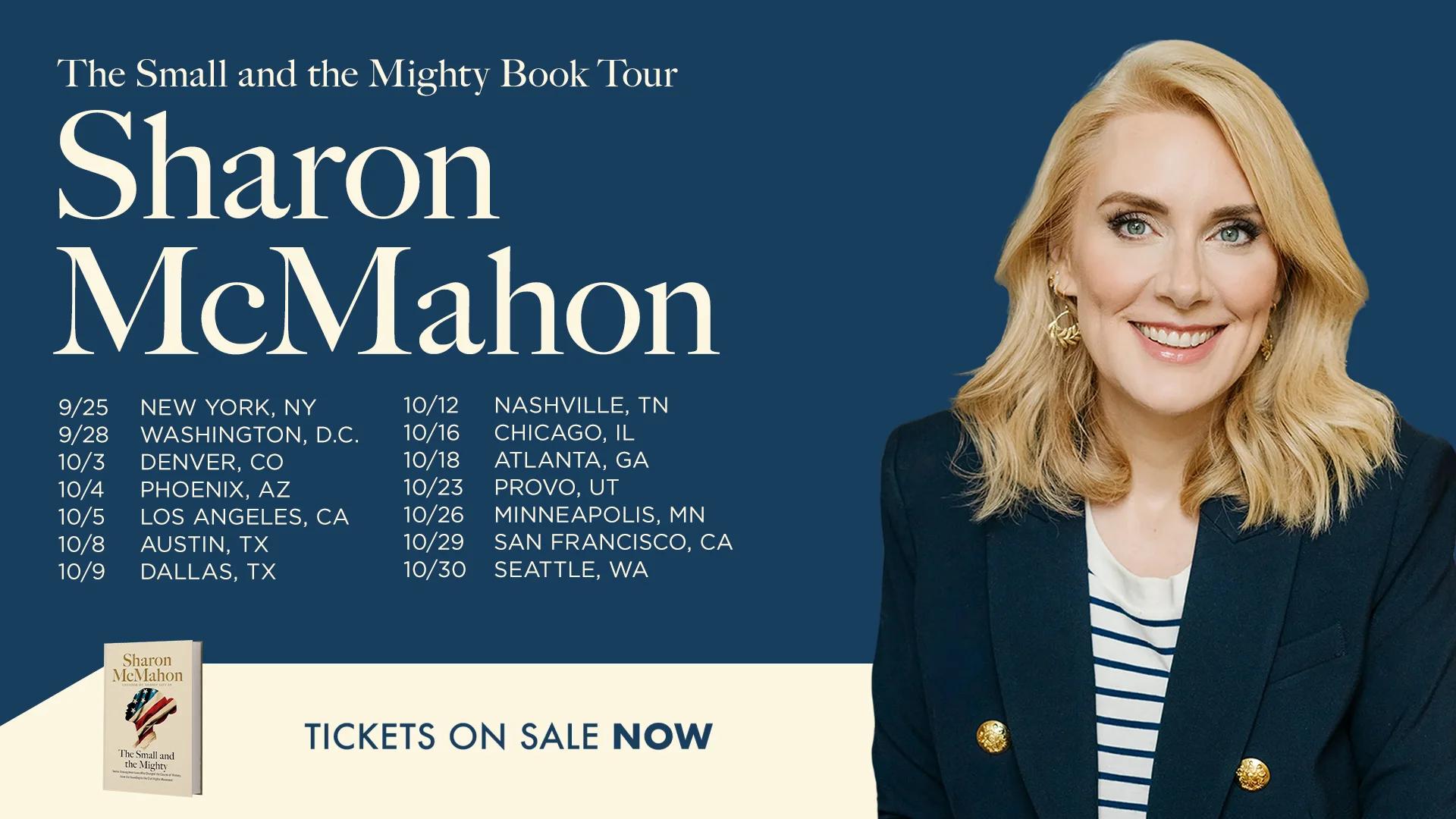 The Small and The Mighty by Sharon McMahon Book Tour - Now on sale