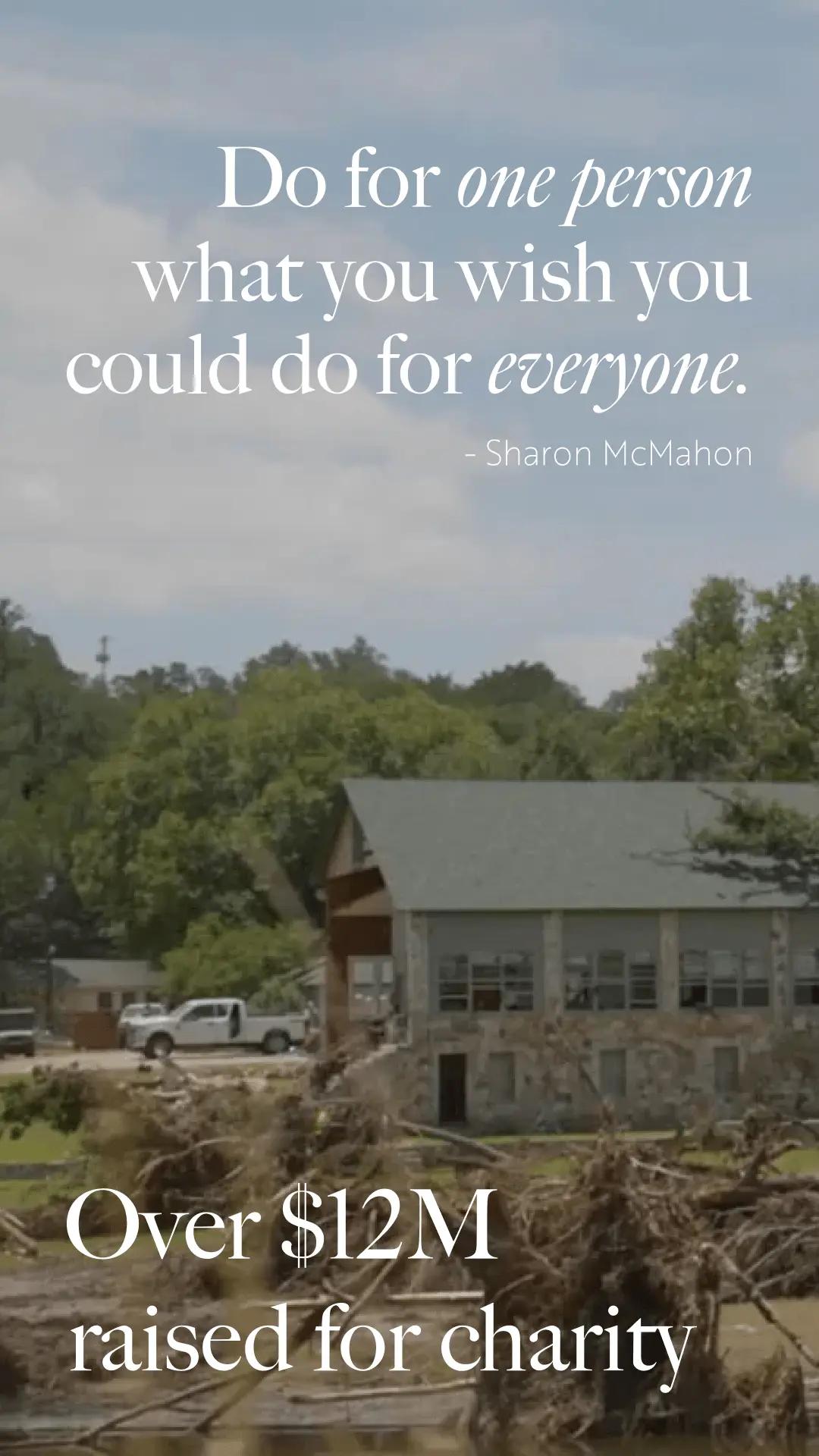 Sharon raising money for disaster