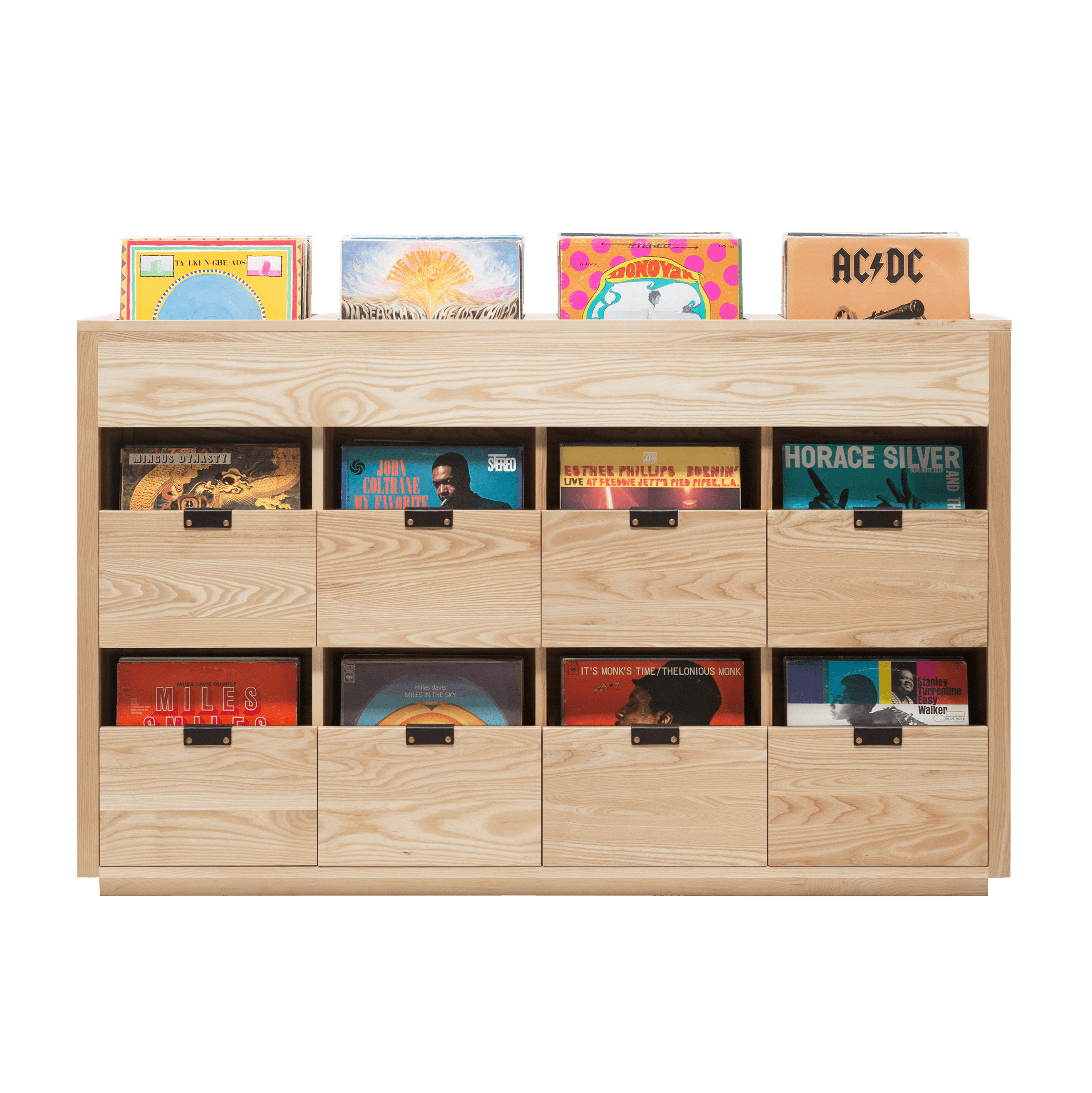 Vinyl record storage discount cabinet