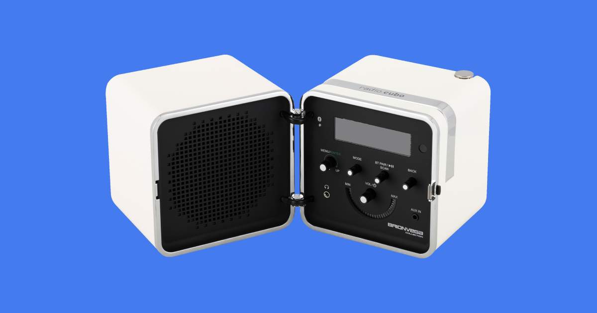 radio.cubo Hi-Fi Radio Stereo | Symbol Audio