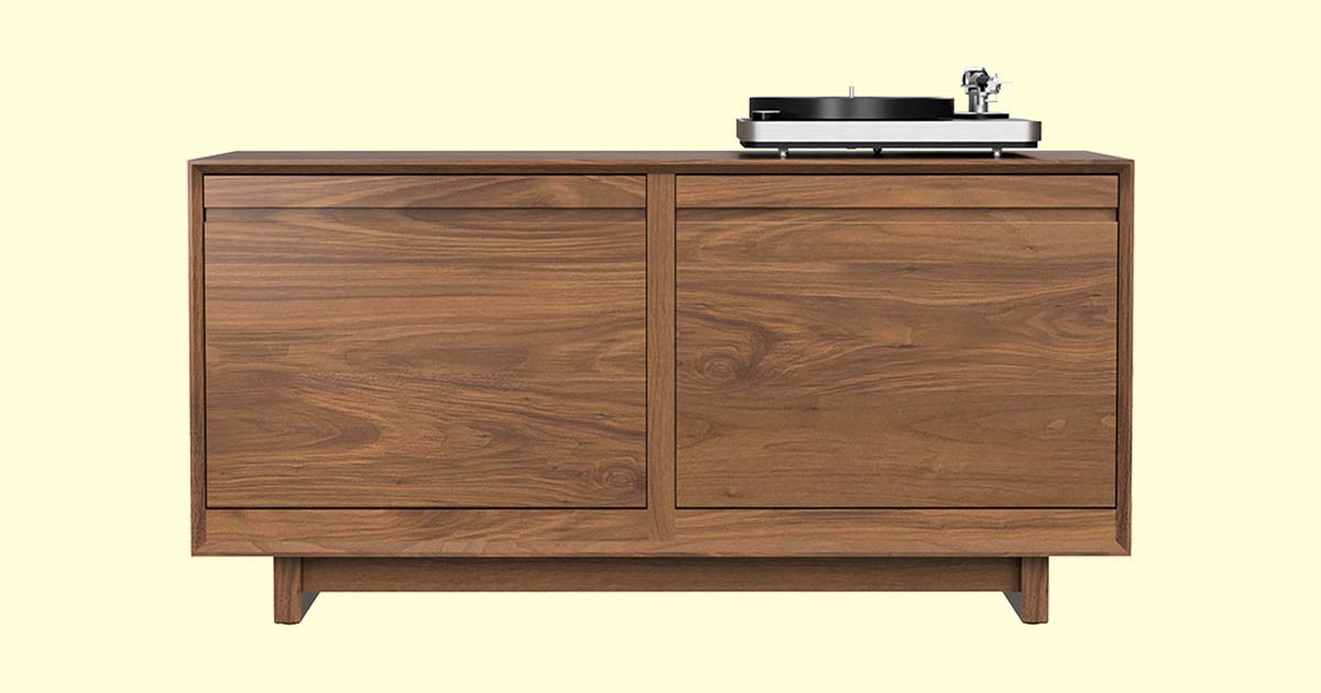 AERO 51″ LP Storage Cabinet - Custom Vinyl Storage | Symbol Audio