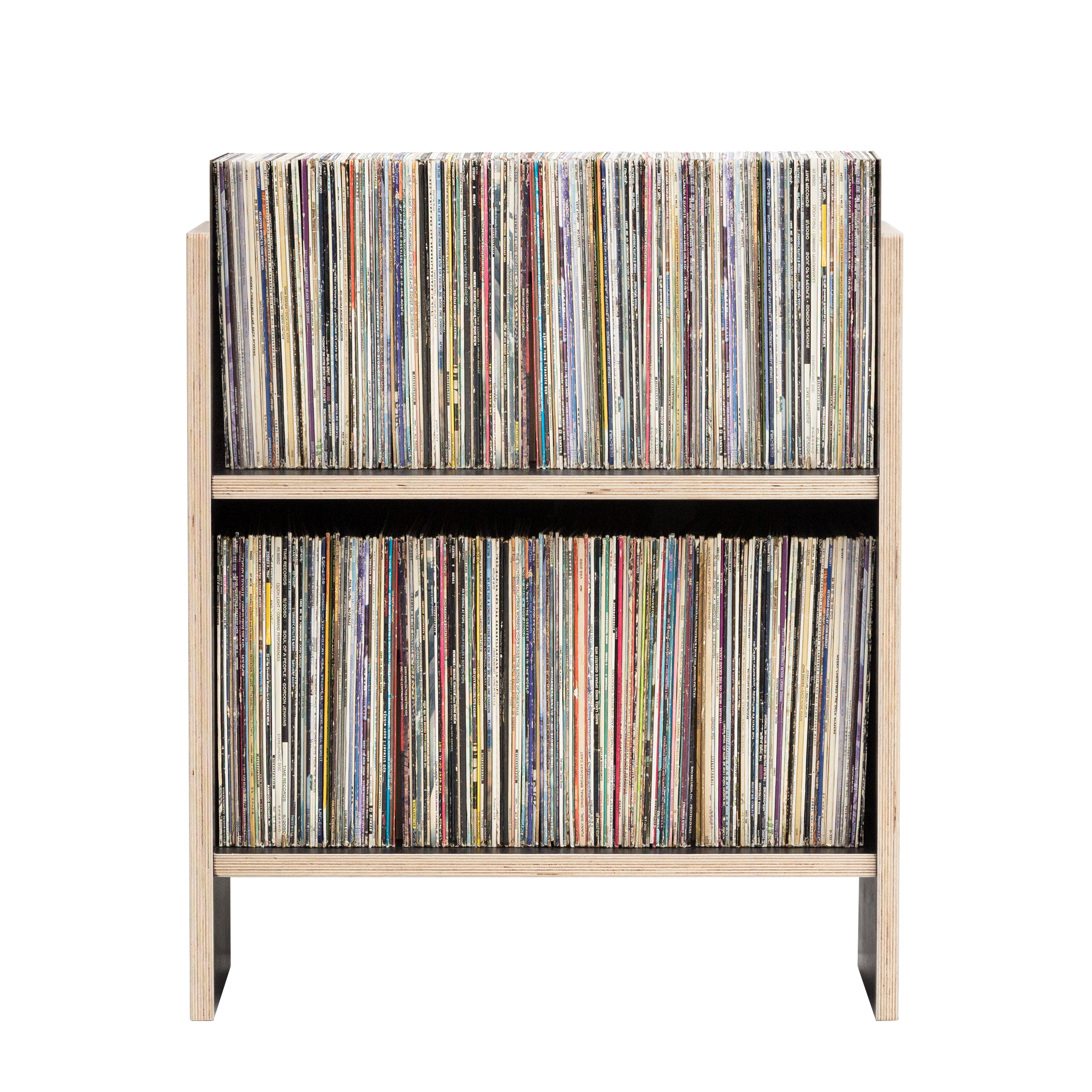 TC-HOMENY 2-Tier Movable Vinyl Record Storage Rack, Vinyl Record Shelf, LP  Storage Shelf, Record Holder for Albums, Large Capacity Vinyl Record