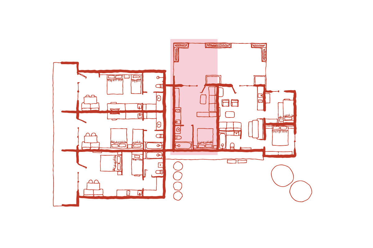 room 4 the snug River Drive Motel