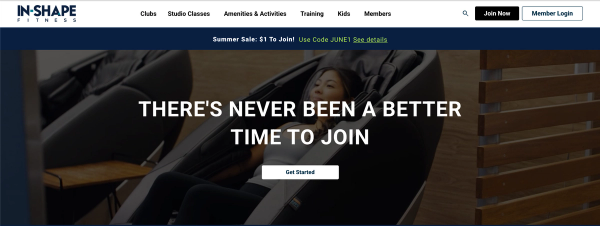 Homepage call-to-action — Baseline