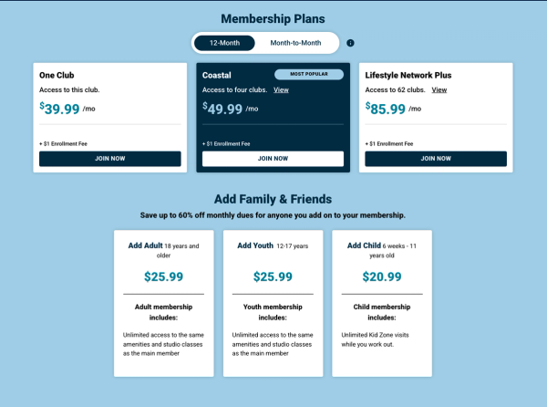 Removing the add-on pricing section — Baseline