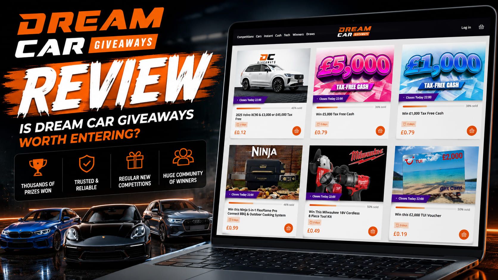 Dream Car Giveaways Review