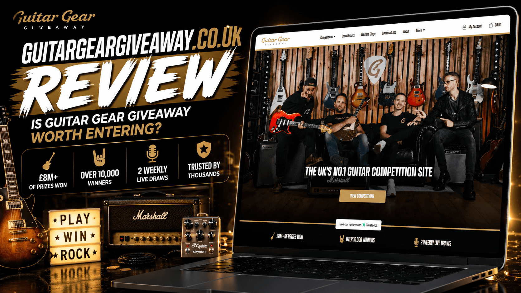 Guitar Gear Giveaway Review