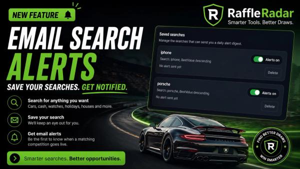 Never Miss Another Competition With Email Search Alerts