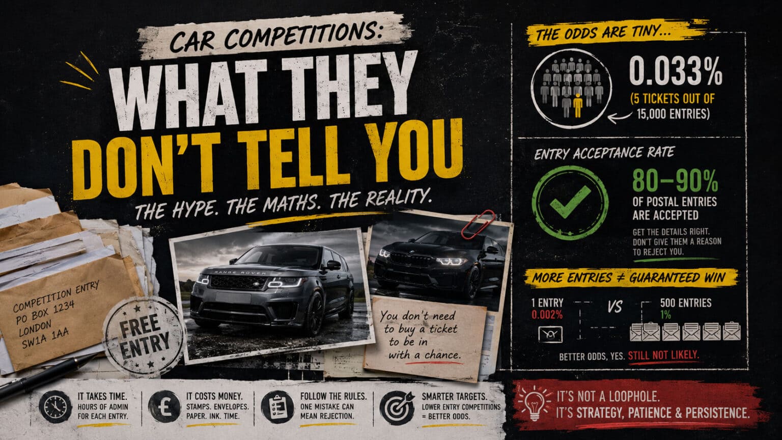 Free Postal Entry Strategies: Can You Beat UK Competition Sites?