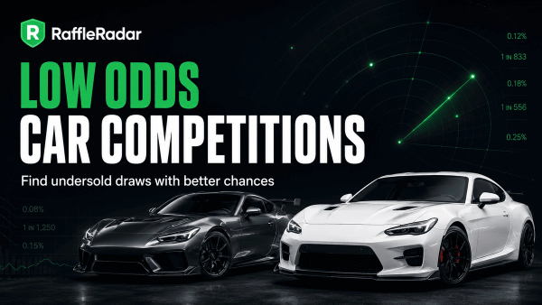 Low Odds Car Competitions: How to Find Draws with a Better Chance of Winning