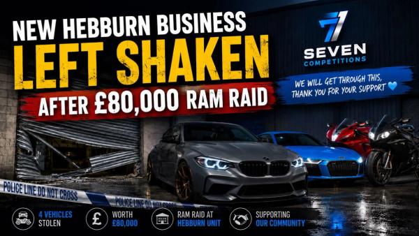Dream Prizes Stolen As New Tyneside Competition Business Is Ram-Raided