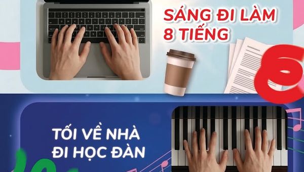 Đi làm 8 tiếng, tối về học đàn: Thư giãn hay gánh thêm áp lực?