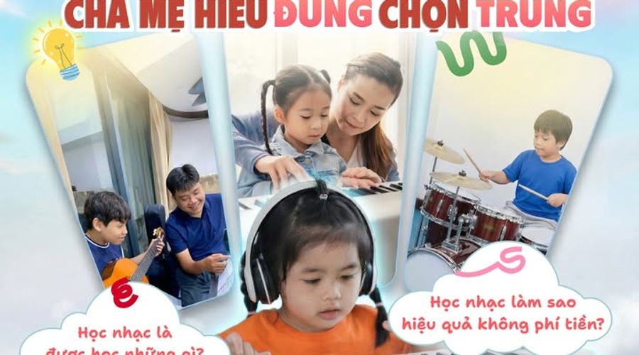 Cha mẹ cho con học đàn — Có thực sự hiểu con đang học gì?