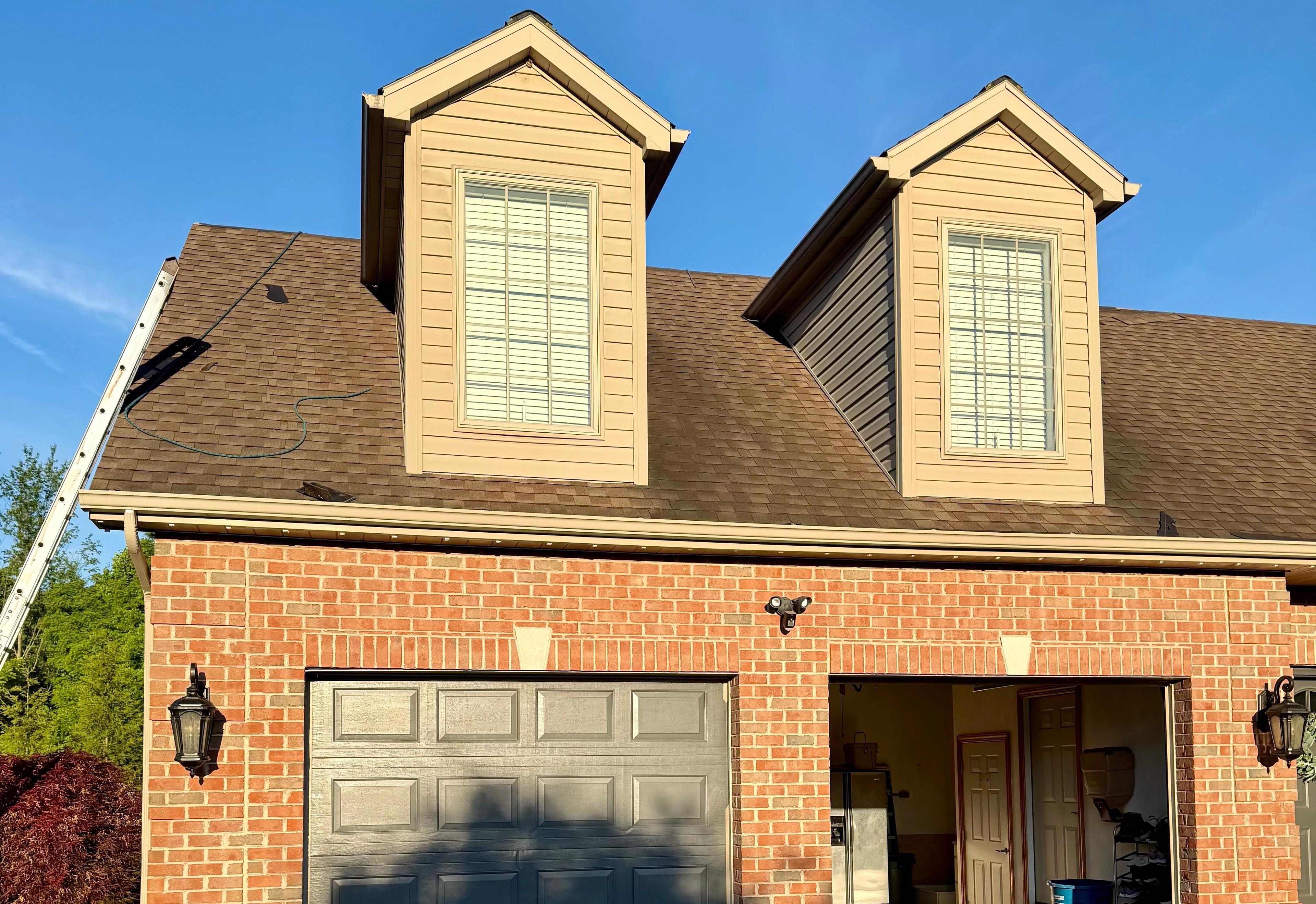 Roof before replacement