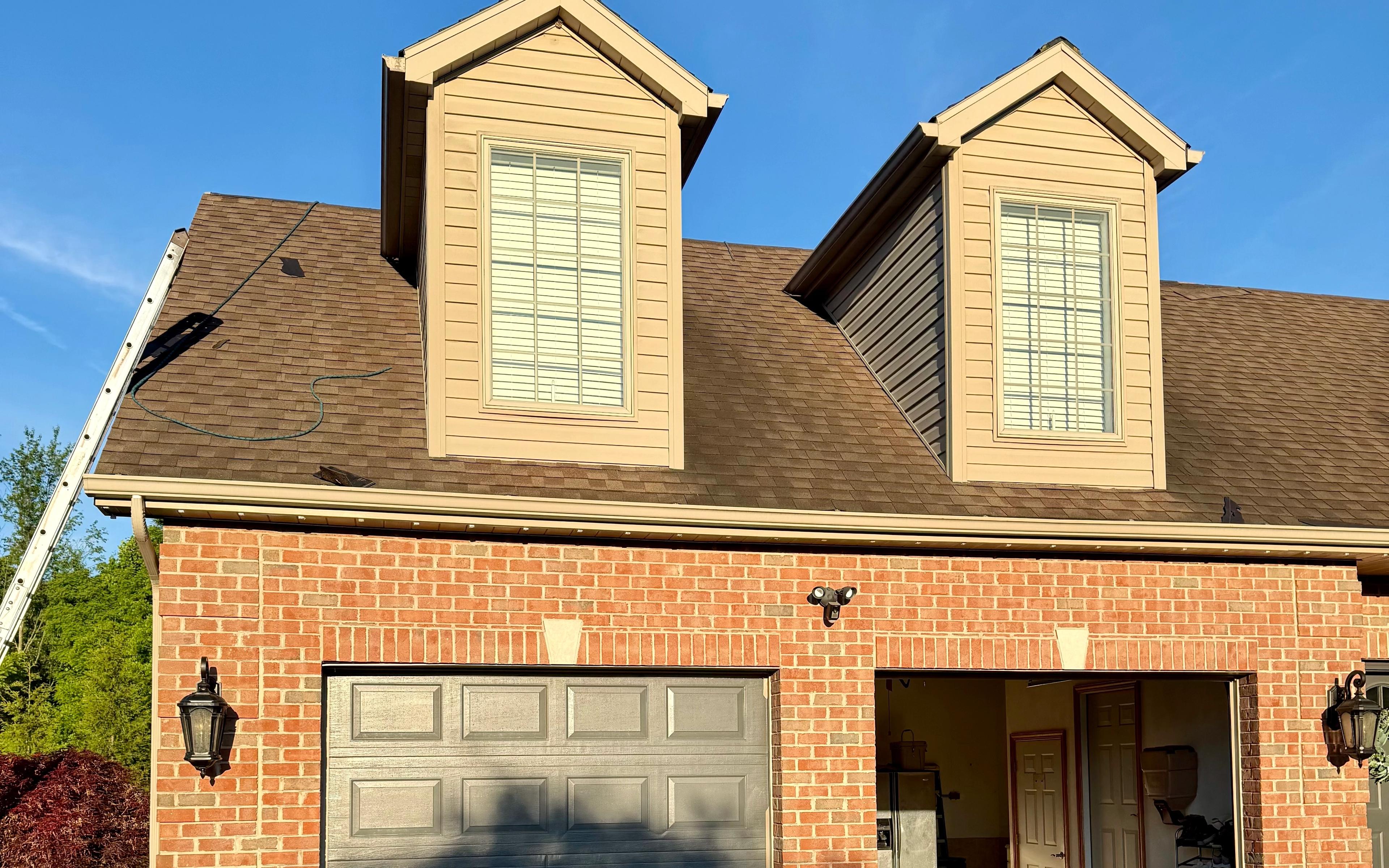 Roof before replacement