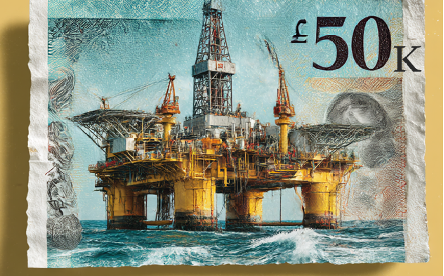 Nearly £50K per household  - the hidden oil and gas bill