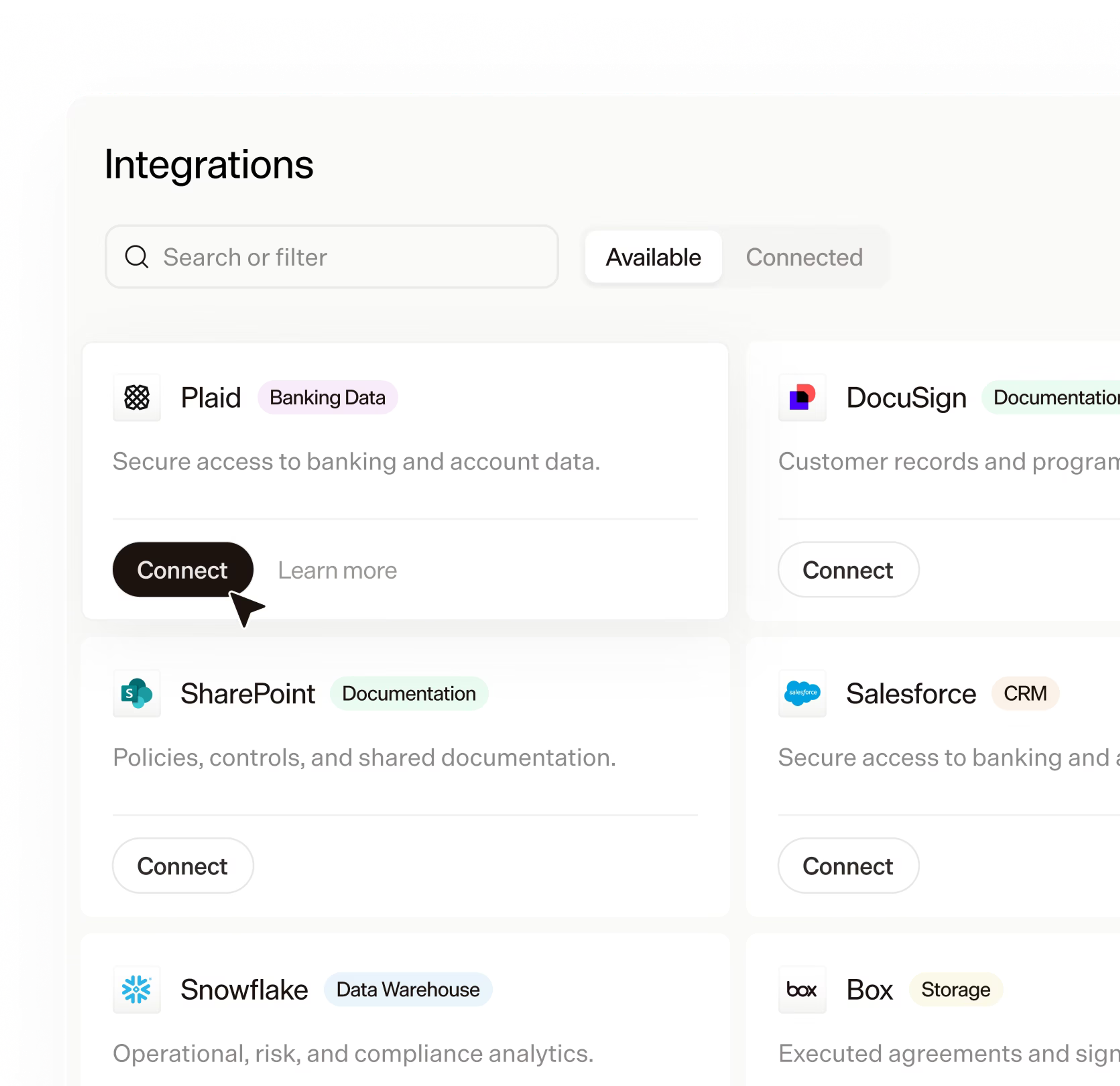Integrations