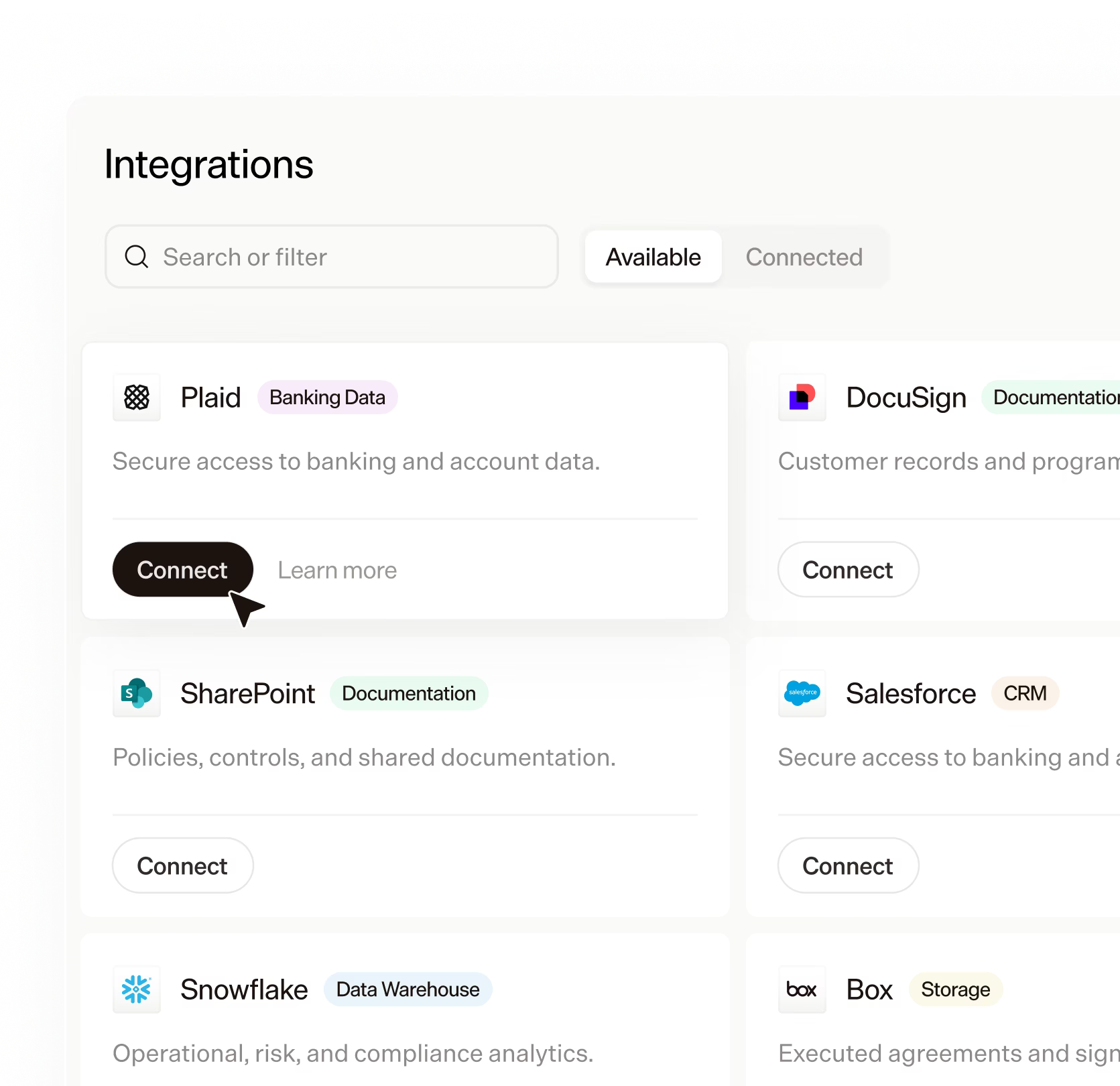 Integrations