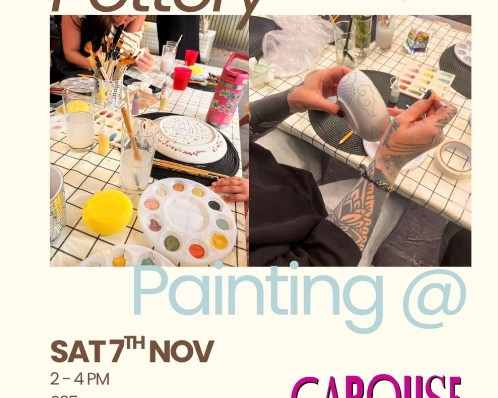Pottery Painting @ Carousel Wines
