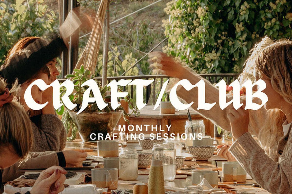 Craft/Folks presents: Craft Club