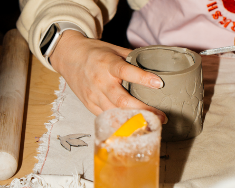 Pottery & Pints: Make a Ceramic Cocktail Cup at Wiper & True