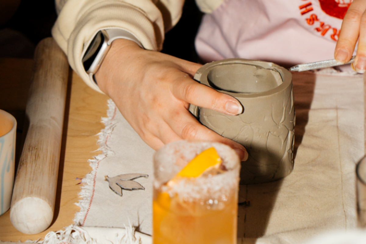 Pottery & Pints: Make a Ceramic Cocktail Cup at Wiper & True