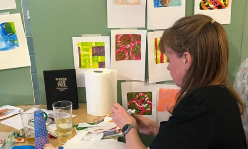 Gelli-plate printing Workshop
