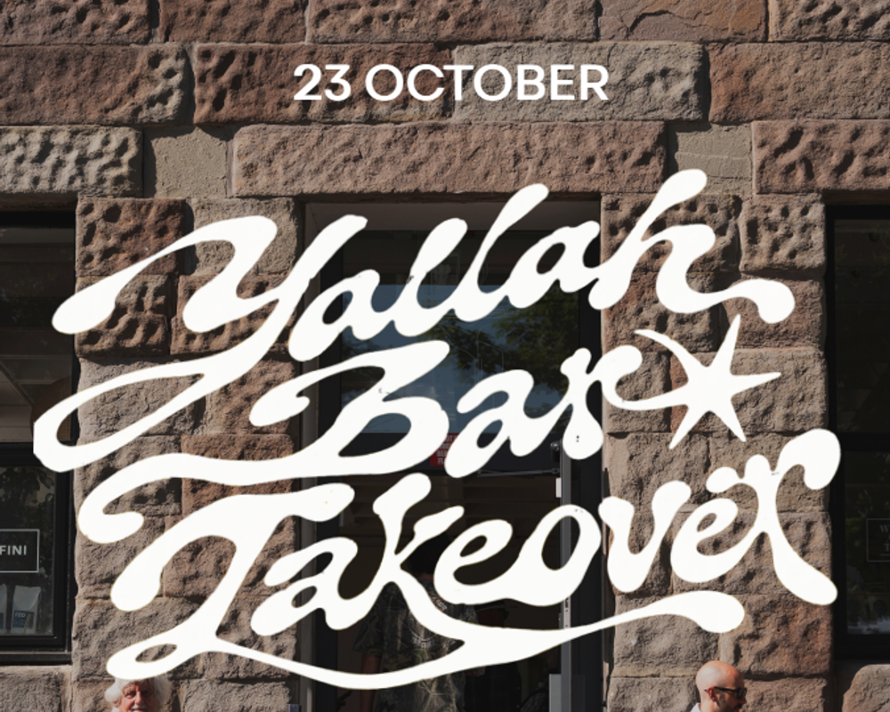 Yallah Takeover at Arnolfini Café Bar