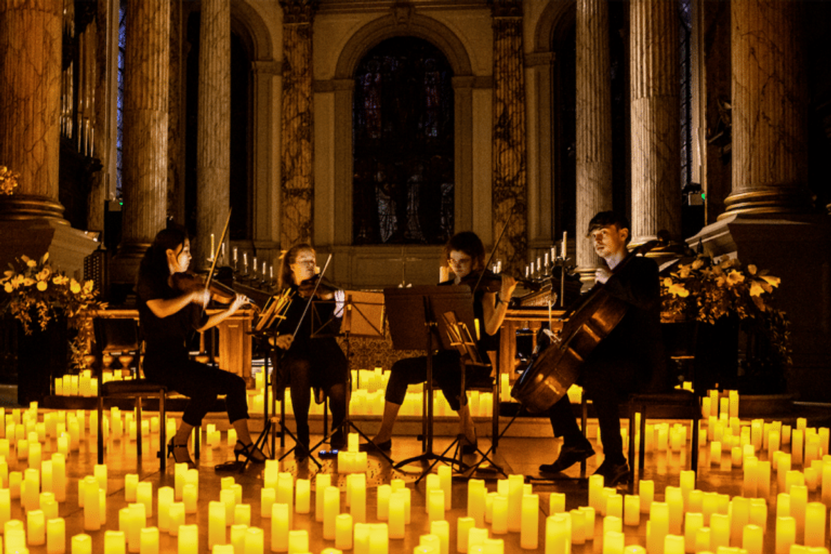 Choir Party by Candlelight