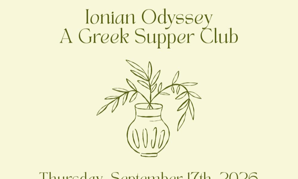 Ionian Odyssey: A Greek Supper Club