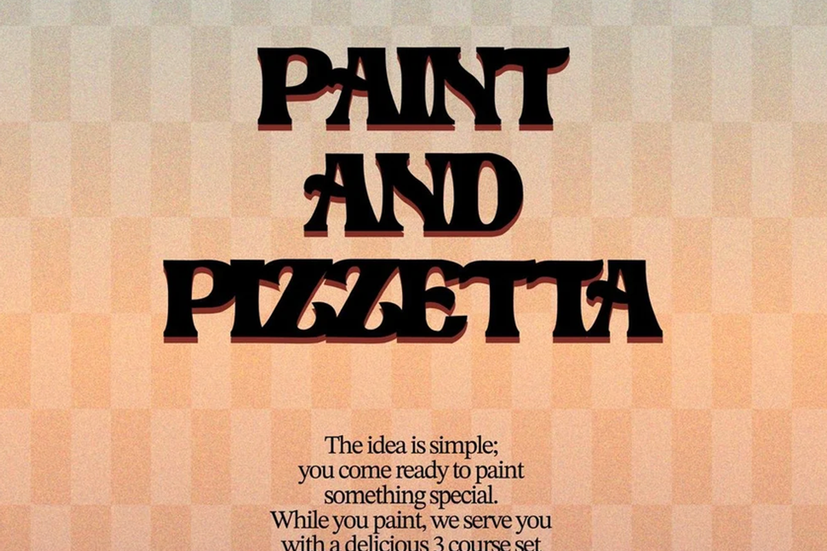 Paint & Pizzetta Night