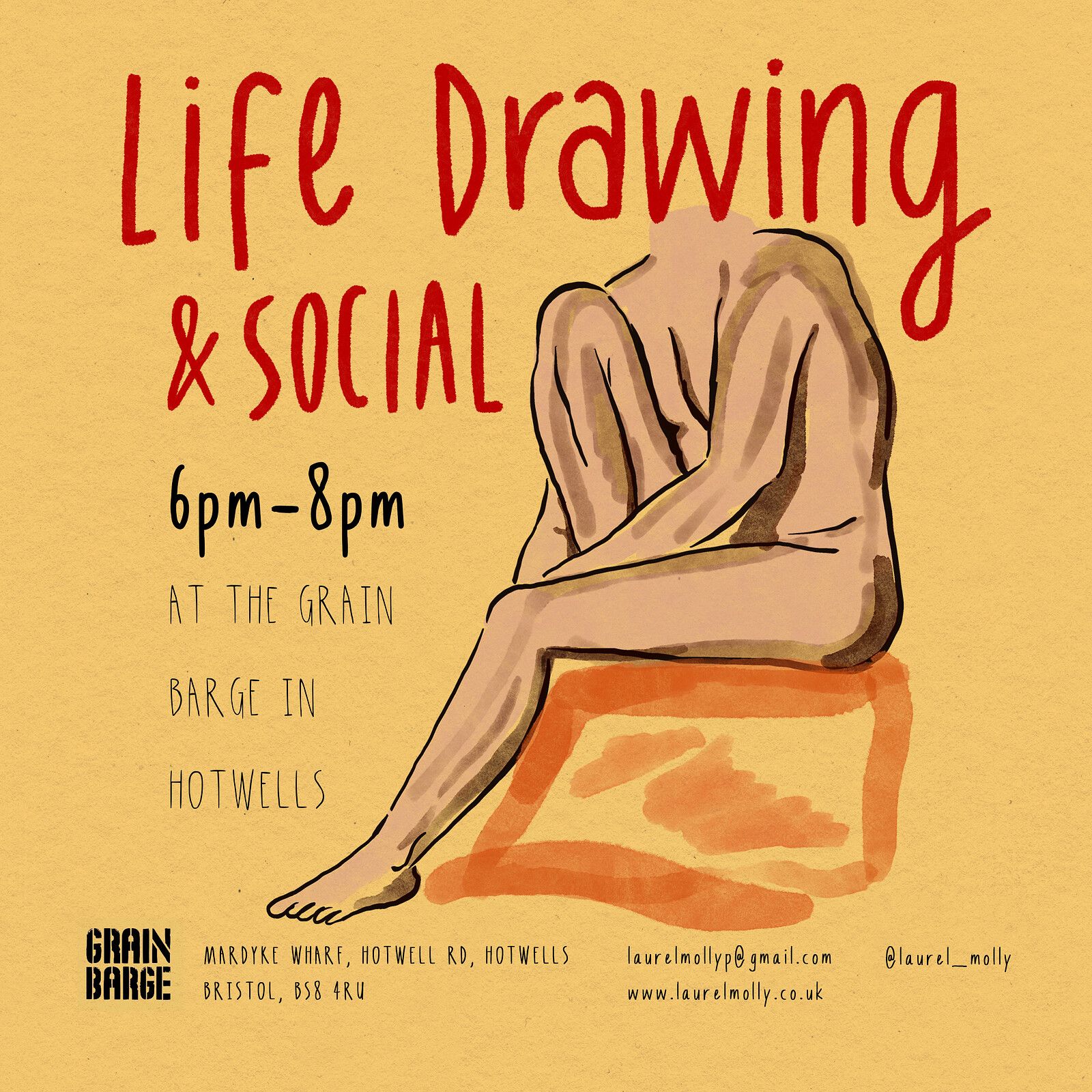 Life Drawing + Social