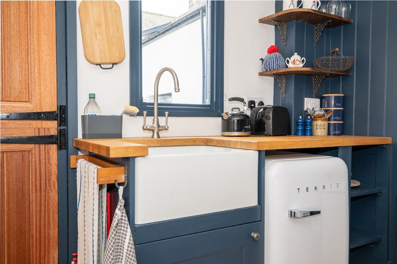 The kitchen, where the chef works