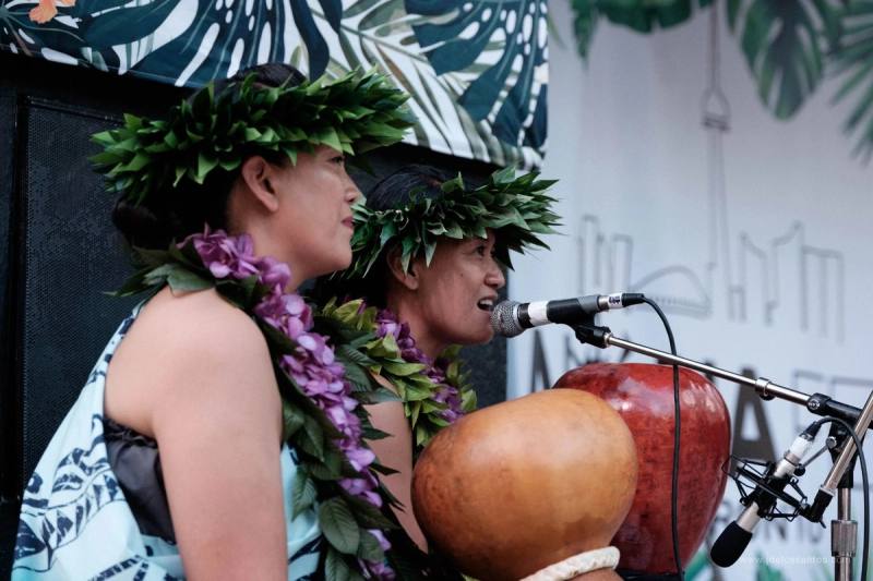 A moment from AlohaFest Toronto at Mel Lastman Square