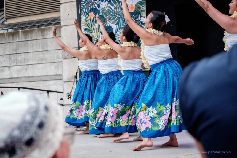 A moment from AlohaFest Toronto at Mel Lastman Square