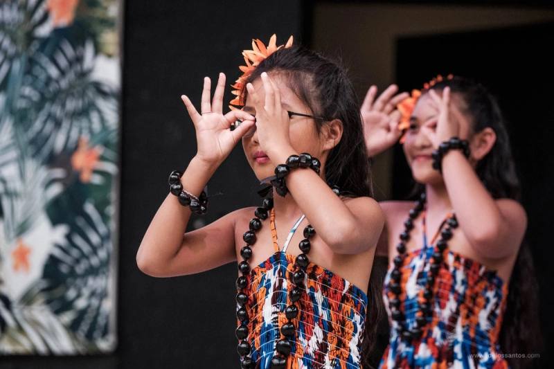 Performers on the main stage at AlohaFest Toronto