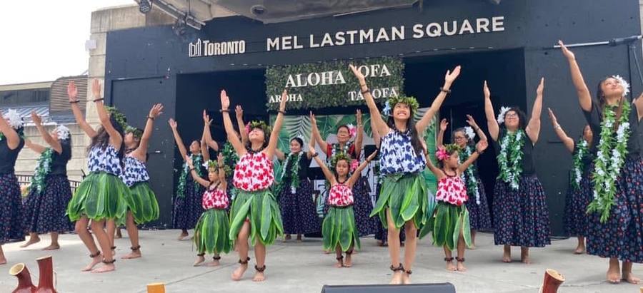 HulaLa dancers performing