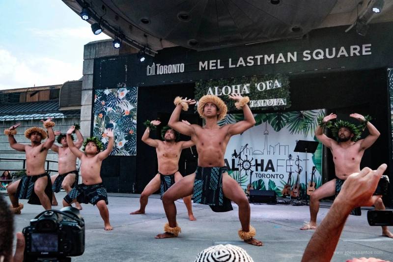 Live performance at AlohaFest Toronto
