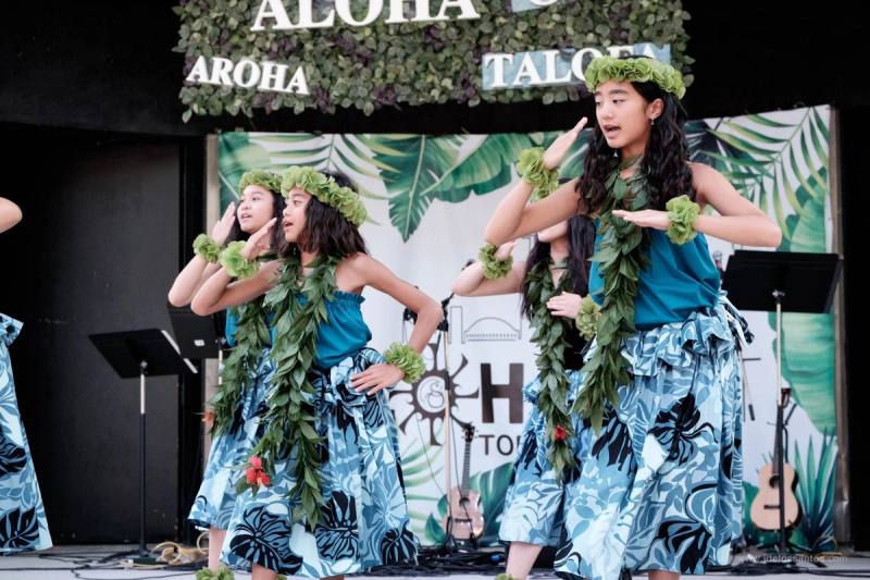 Colourful regalia at AlohaFest Toronto