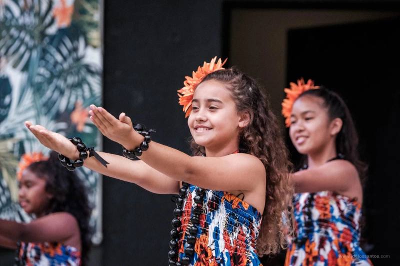 A moment from AlohaFest Toronto at Mel Lastman Square