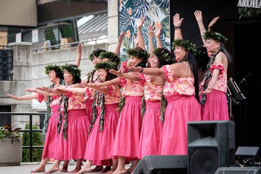 Precious Kūpuna performing at AlohaFest Toronto